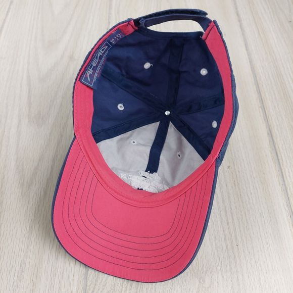 Saint Marten Hat Cap Adult Blue Strap Back Adjustable Island Travel Ahead Dad - Picture 5 of 6